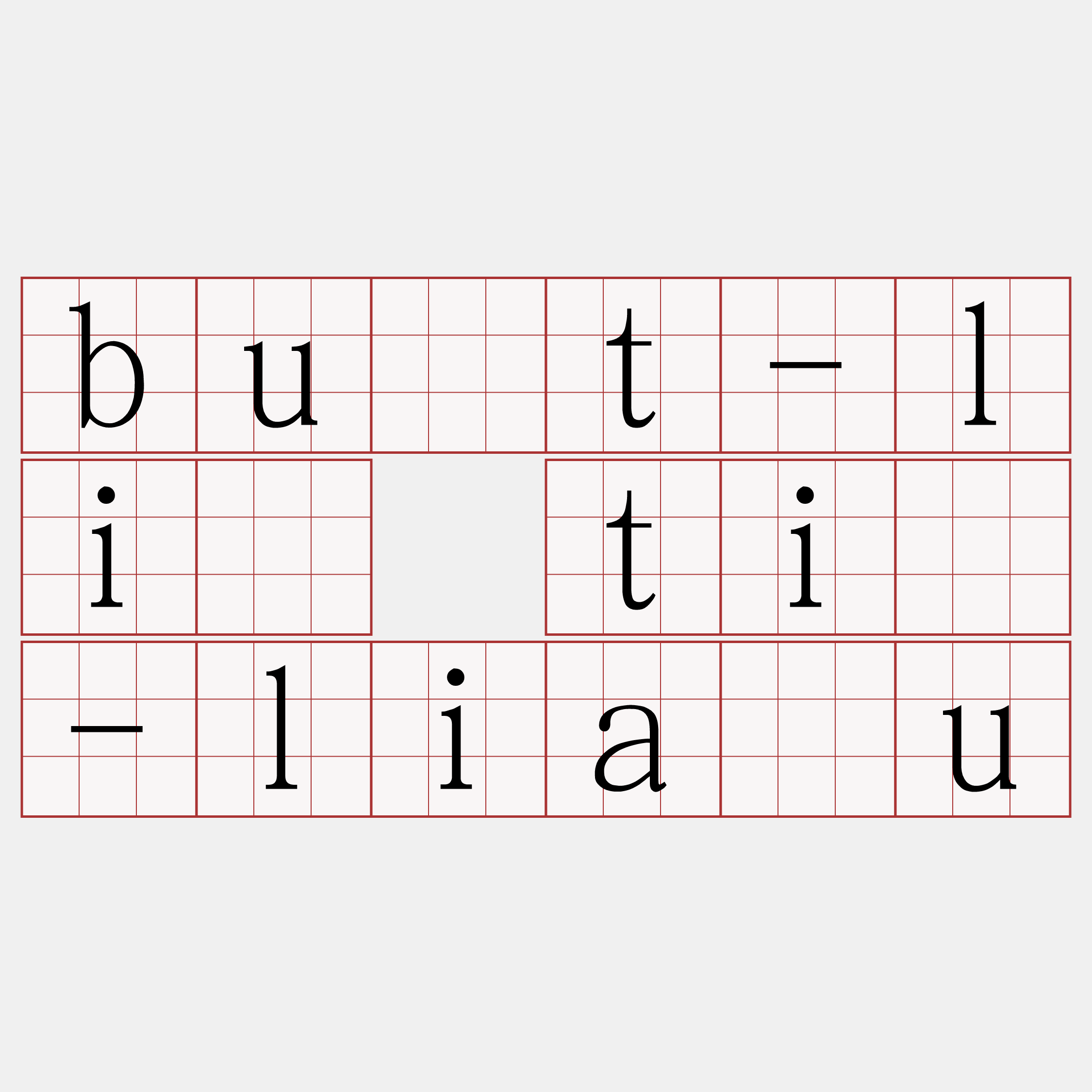 bu̍t-lí tī-liâu